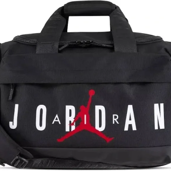 Jordan Black and Red Duffel Bag - Picture 3 of 14